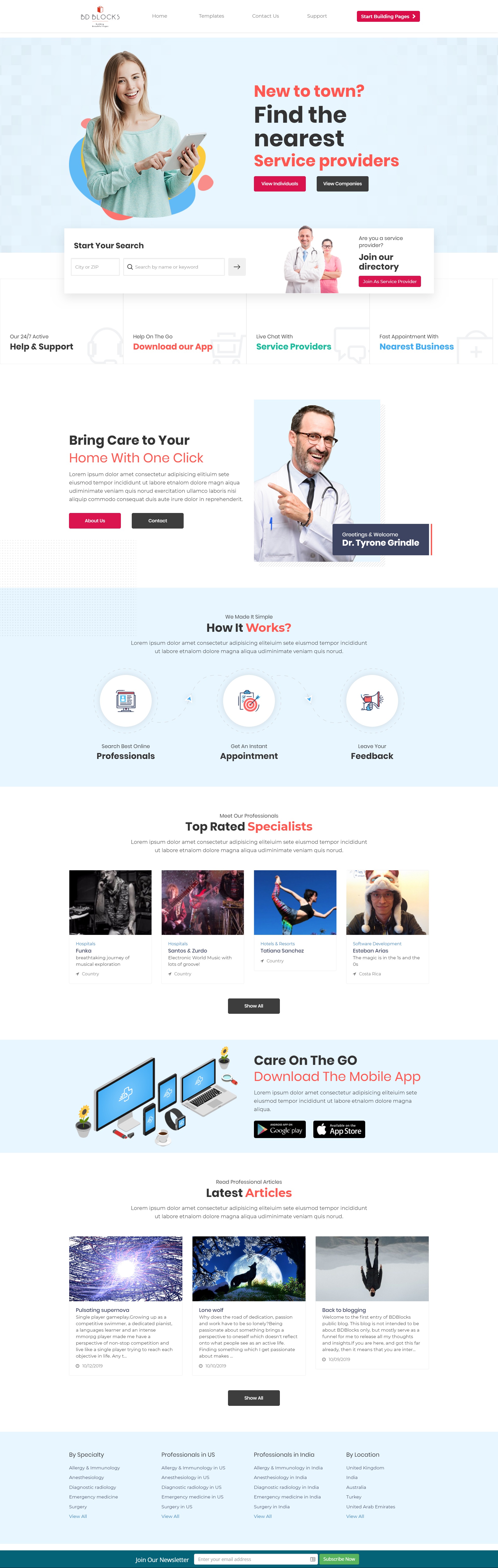 Fresh Directory - Homepage